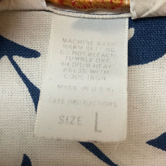 Vintage 60’s Jantzen Floral Reverse Print Button Down Hawaiian Shirt - Picture 9 of 12